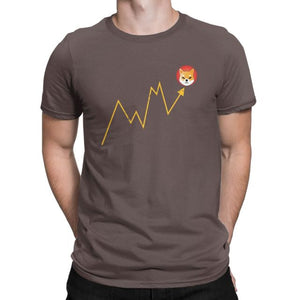 Shiba Inu Meme Hodler Coin T-Shirt Men