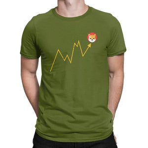 Shiba Inu Meme Hodler Coin T-Shirt Men