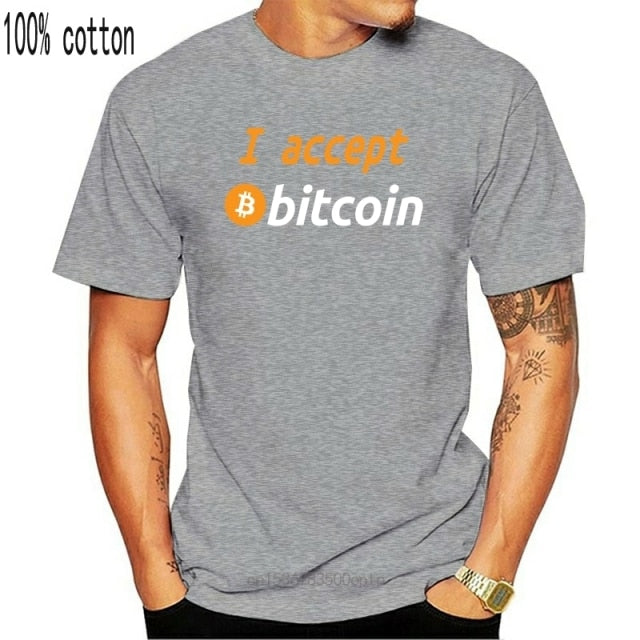 I Accept Bitcoin T Shirt