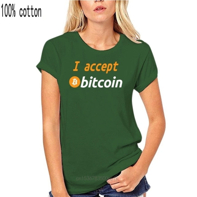 I Accept Bitcoin T Shirt