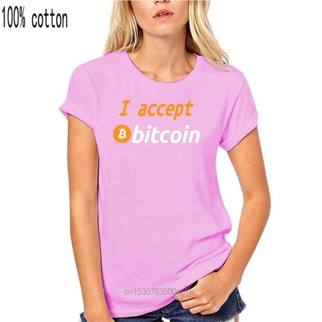 I Accept Bitcoin T Shirt