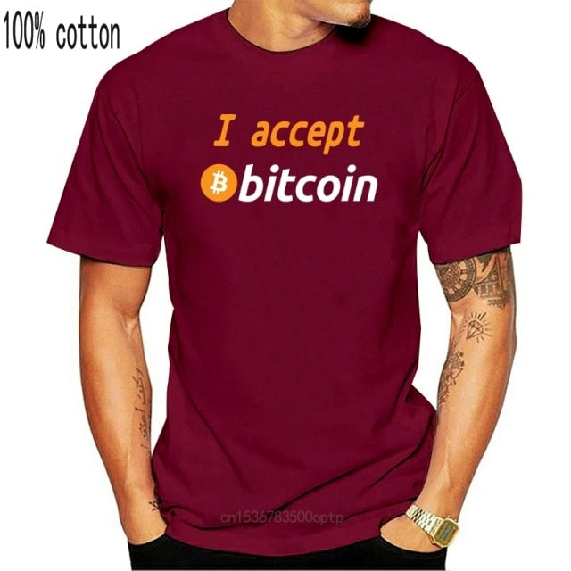 I Accept Bitcoin T Shirt