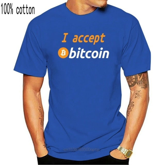 I Accept Bitcoin T Shirt