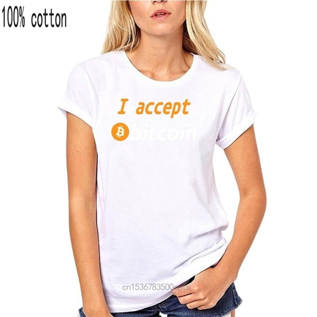 I Accept Bitcoin T Shirt