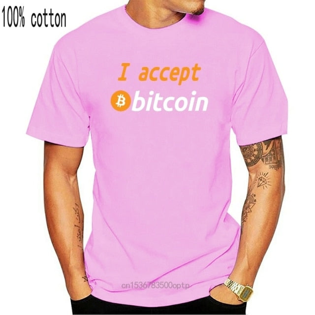 I Accept Bitcoin T Shirt