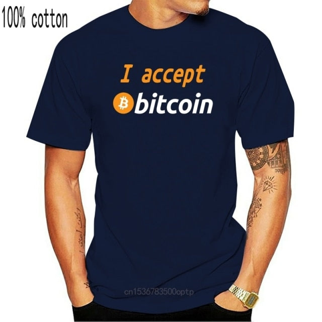 I Accept Bitcoin T Shirt