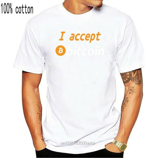 I Accept Bitcoin T Shirt