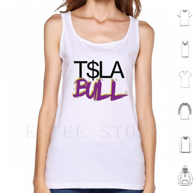 Tesla Bull Tank Tops